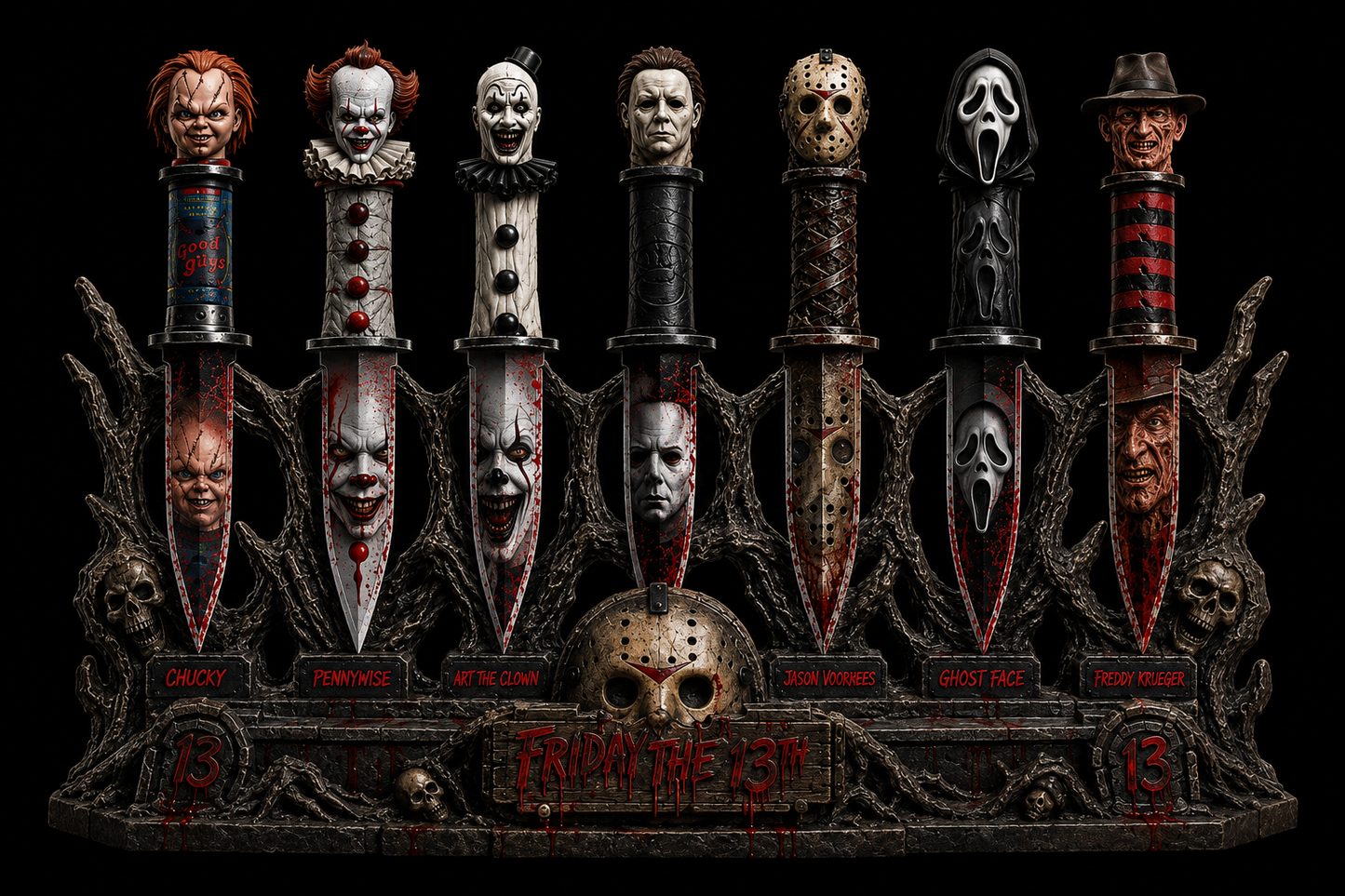 HorrorCreations - The Complete Horror Collector's Dagger Set